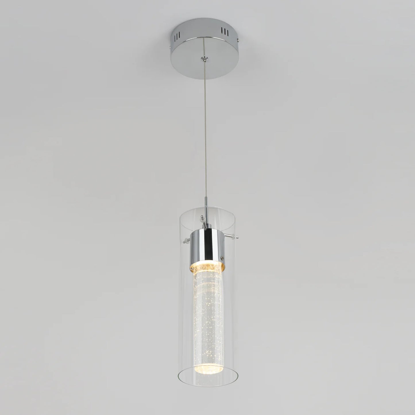 Artika OME1LB-BL | Essence LED Pendant Light in Chrome Finish