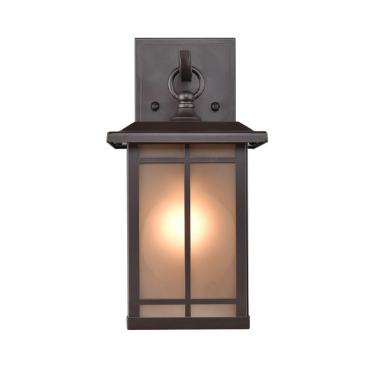Millennium 4161-PBZ | Brockston 13" Tall Outdoor Wall Sconce