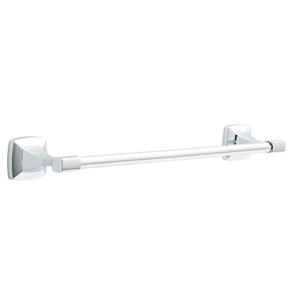 Delta PWD18-PC | Portwood Bath 18" Towel Bar Polished Chrome Finish
