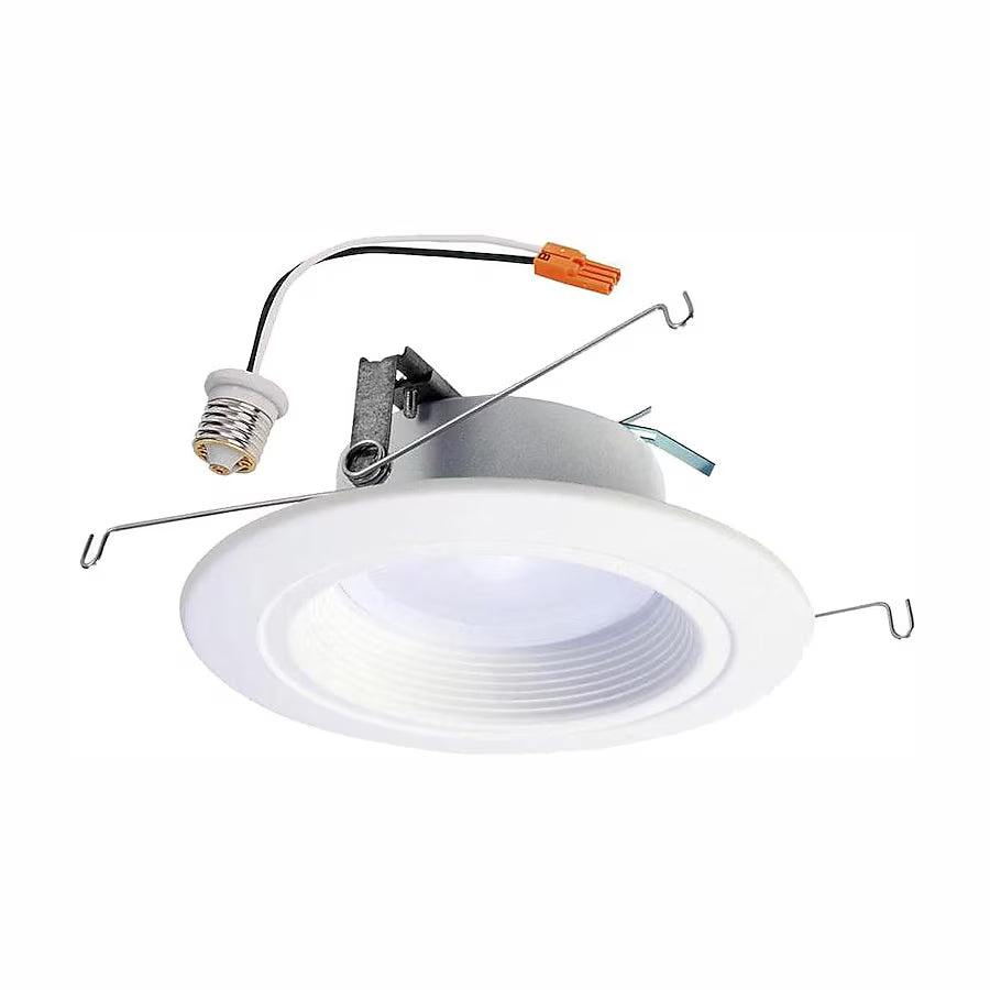 Halo RL56069S1EWHR | White 600 -Lumens Round Dimmable LED Canless