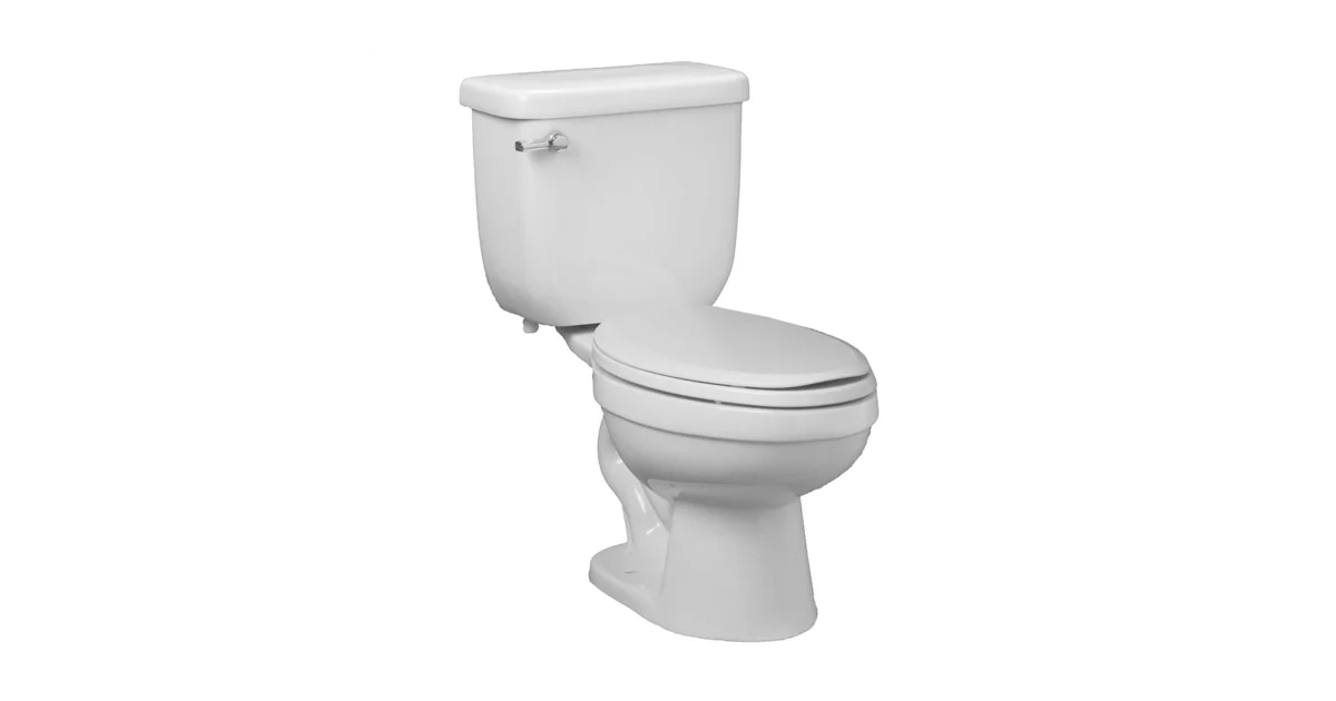 ProFlo PF5112LHEWH | Jerrit Toilet Tank – White, 1.28 GPF, Left-Hand Lever, WaterSense Certified