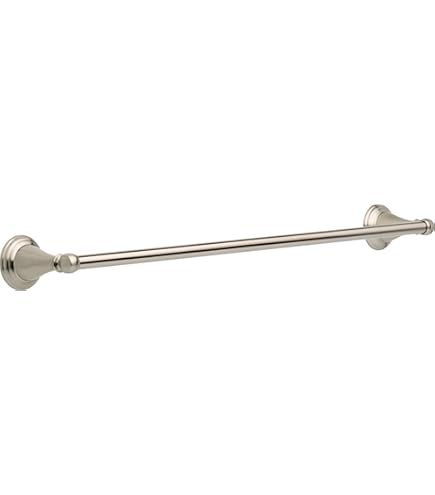 Delta LDL24-SN | Lyndall 24 in. Wall Mount Towel Bar Bath Hardware Accessory in Brushed Nickel