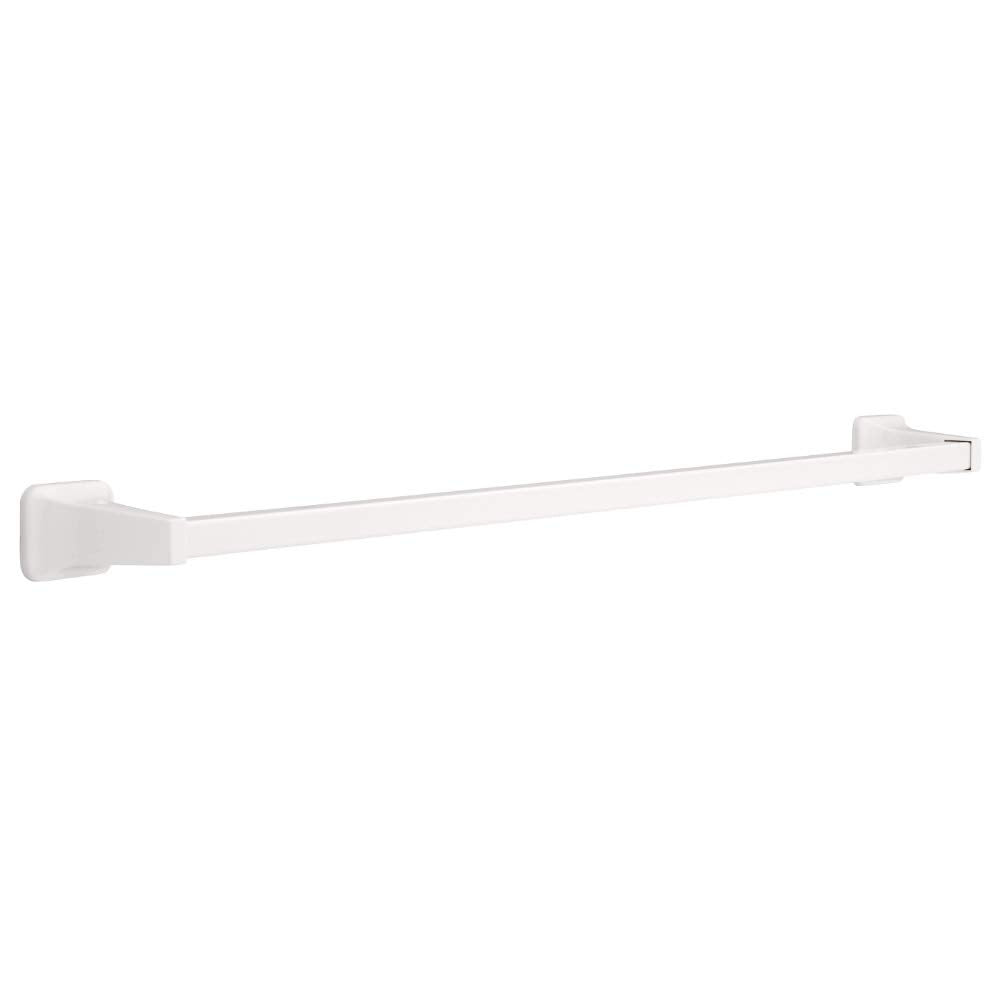 Franklin Brass D2430W | Futura 30 in. Wall Mount Towel Bar Bath Hardware Accessory in White