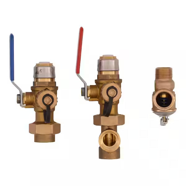 SharkBite 25374 | 3/4 in. Tankless Water Heater Valves Installation Kit