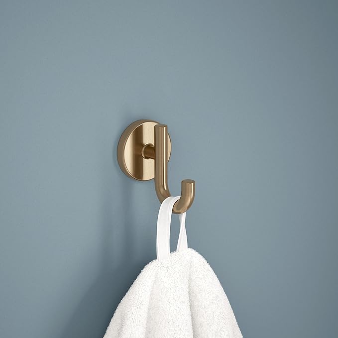 Delta 75935-CZ | Trinsic Single Towel Hook in Champagne Bronze