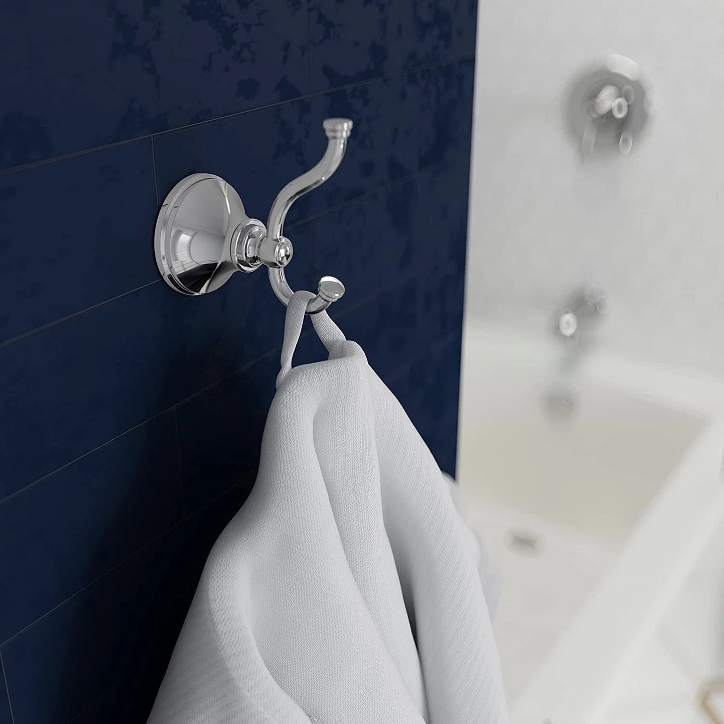 Pfister BRH-VSL0C | Visalia Double Robe Hook in Polished Chrome