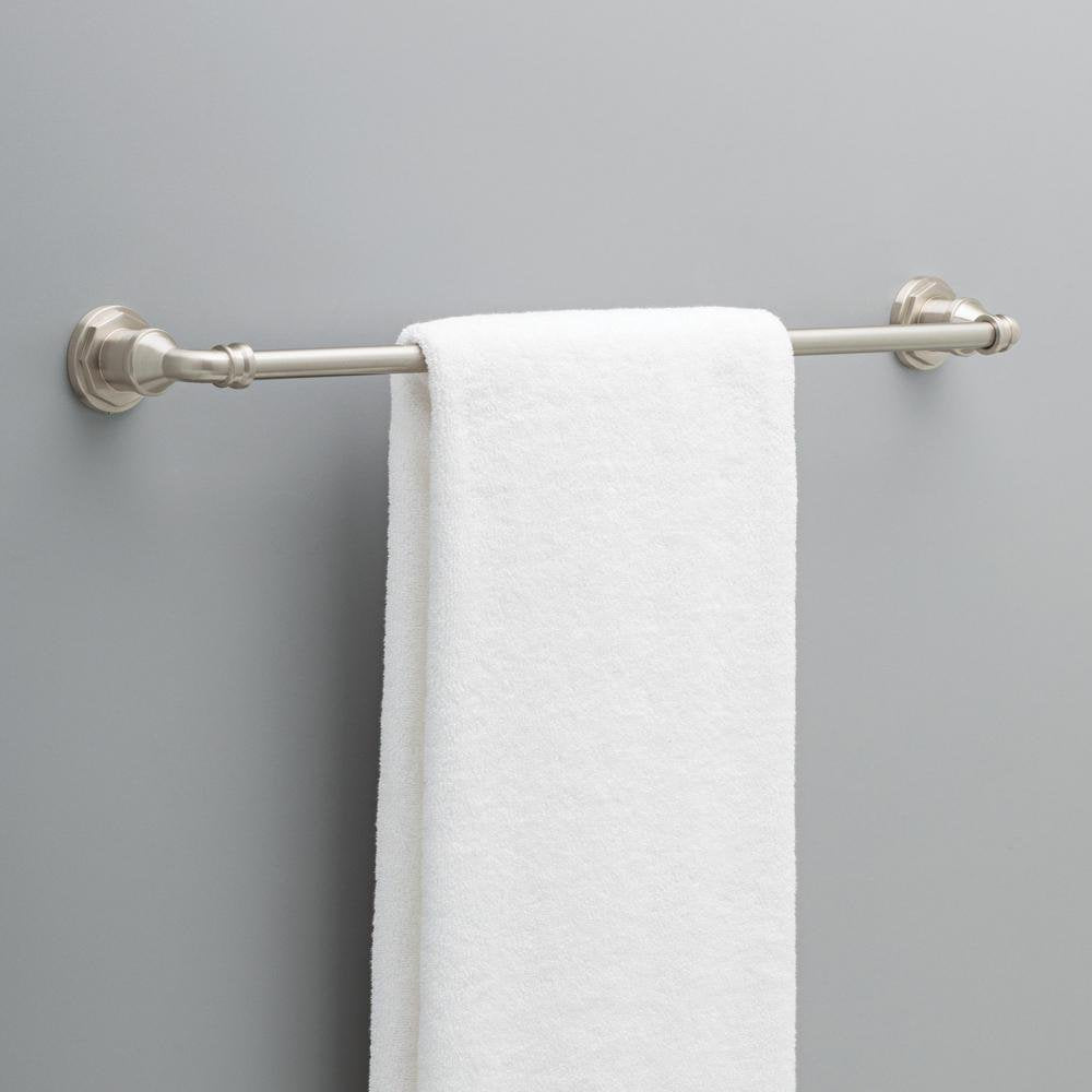 Delta LHT24-BN | Lochurst Bath 24" Towel Bar Brushed Nickel