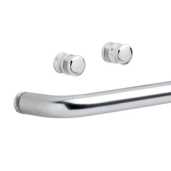 Delta SDBR011-PC-R | Simplicity 20 in. Sliding Shower and Bathtub Door Handles in Chrome