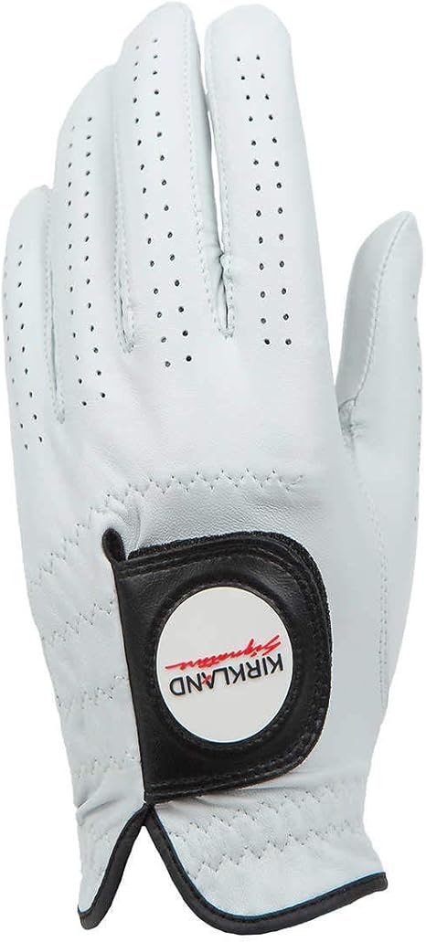 Kirkland 1412244 | (4 Pack) Leather Golf Glove, Right Handed