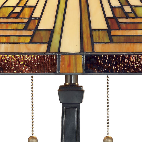 Quoizel TF885T | Stephen 23 inch 75 watt Vintage Bronze Table Lamp Portable Light, Naturals