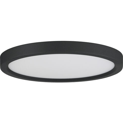 Quoizel OST1711EK | Outskirts 11 inch Earth Black Flush Mount Ceiling Light