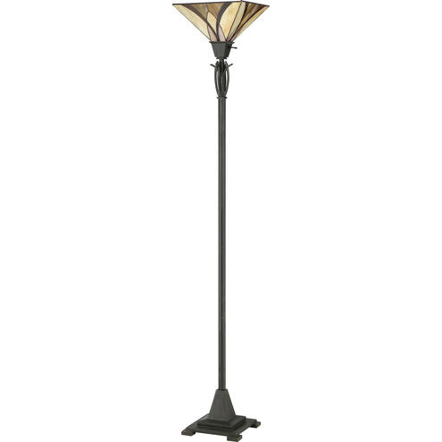 Quoizel TFAS9470VA | Asheville 71 inch Valiant Bronze Torchiere Portable Light, Naturals
