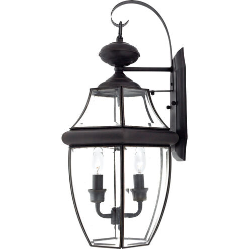 Quoizel NY8317Z | Newbury 2 Light 20 inch Medici Bronze Outdoor Wall Lantern