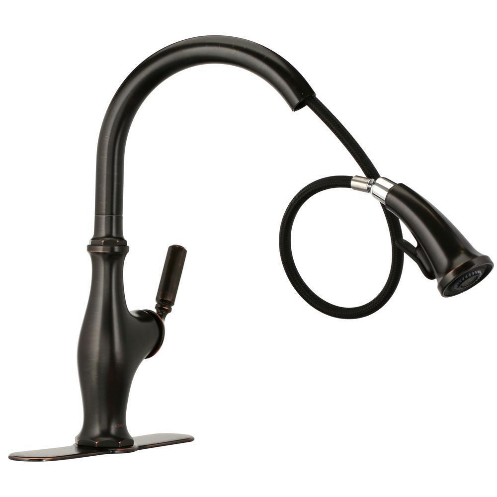 Kohler K-R11921-SD-2BZ Worth Kitchen Sink Faucet, Oil-Rubbed Bronze