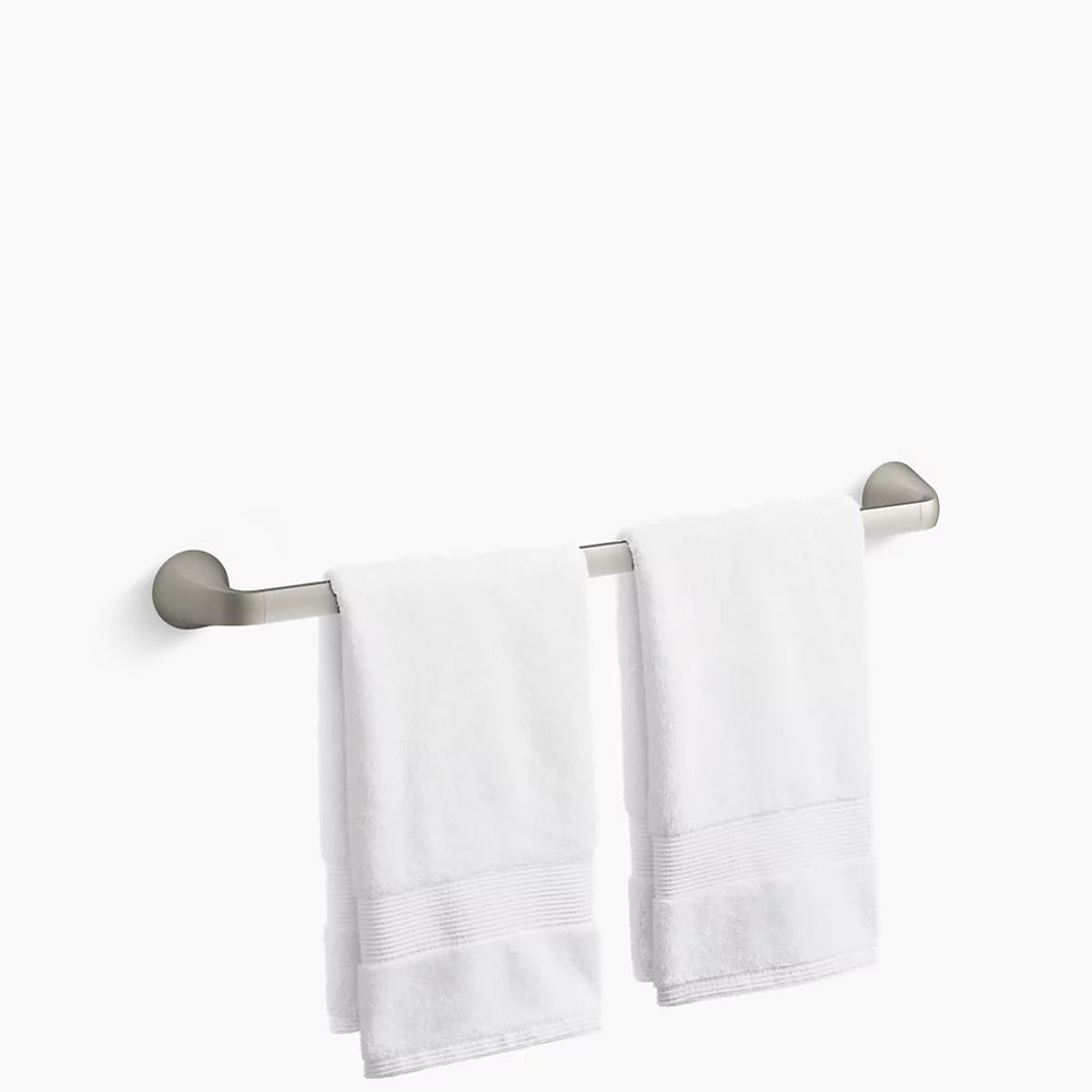 Kohler 1005-270-953 | Cursiva 24" Towel Bar Brushed Nickel, K-R26686-BN