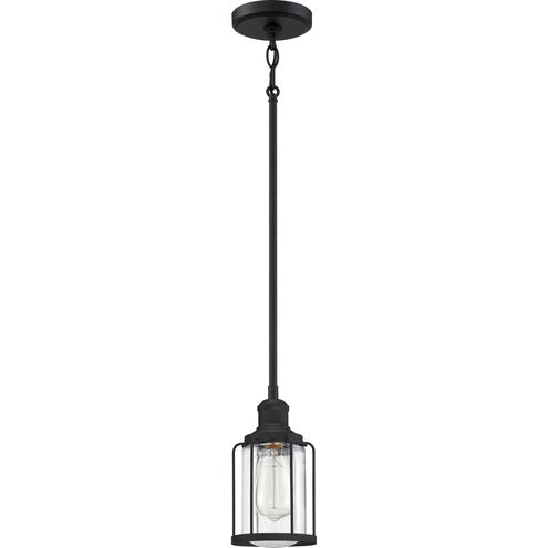 Quoizel LUD1505EK | Ludlow 1 Light 5 inch Earth Black Mini Pendant Ceiling Light