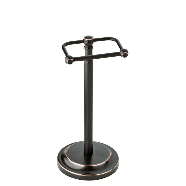 Delta 78451-ORB | Porter Telescoping Pivoting Free-Standing Toilet Paper Holder in Oil Rubbed Bronze