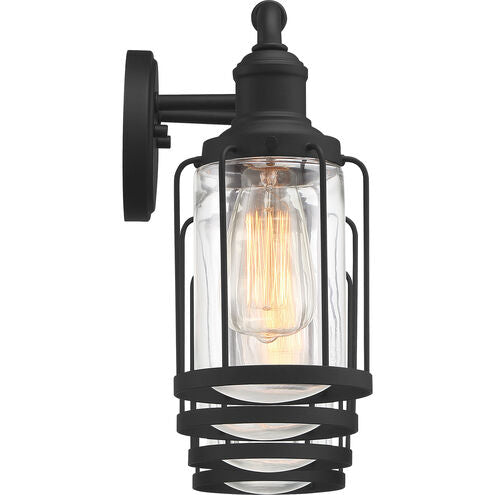 Quoizel LUD8634EK | Ludlow 4 Light 34 inch Earth Black Bath Light Wall Light