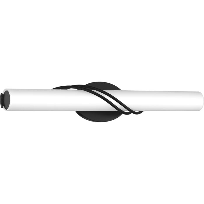 Quoizel PCSQ8525MBK | Serenade 25 inch Matte Black Bath Light Wall Light