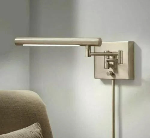 Home Decorators Collection 1002 433 015 | 11-Watt Brushed Nickel LED Dual Wall Mount Wall Sconce