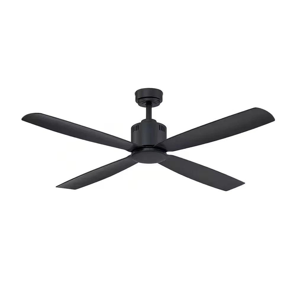Home Decorators Collection 1004 292 211 | Kitteridge 52 in. Indoor/Outdoor Matte Black Ceiling Fan
