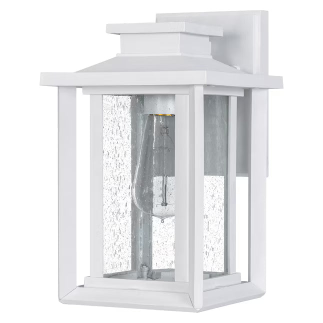 Quoizel WKF8407W | Wakefield 1 Light 11 inch White Lustre Outdoor Wall Lantern