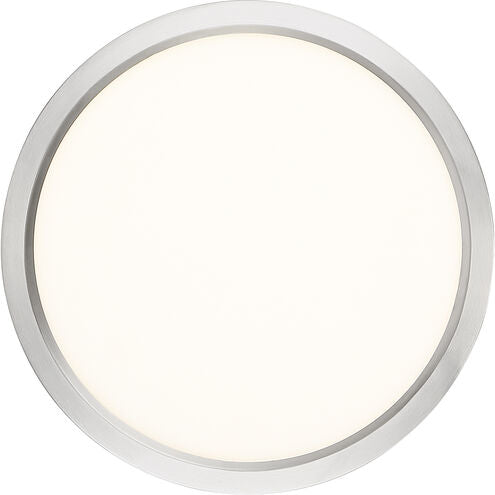 Quoizel OST1711BN | Outskirts 11 inch Brushed Nickel Flush Mount Ceiling Light