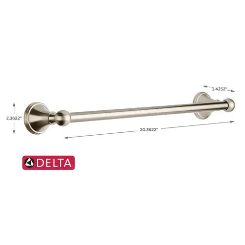Delta 138029 | Crestfield 18 in. Towel Bar in Brushed Nickel