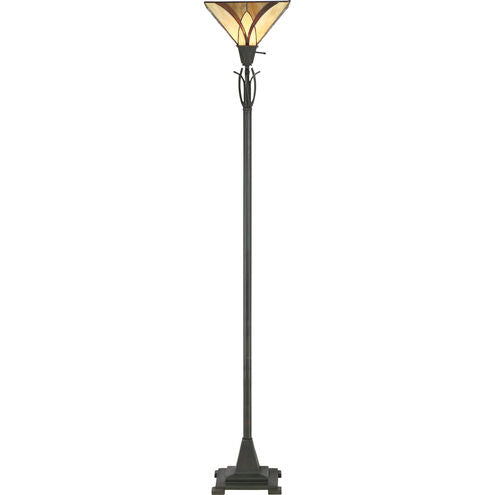 Quoizel TFAS9470VA | Asheville 71 inch Valiant Bronze Torchiere Portable Light, Naturals
