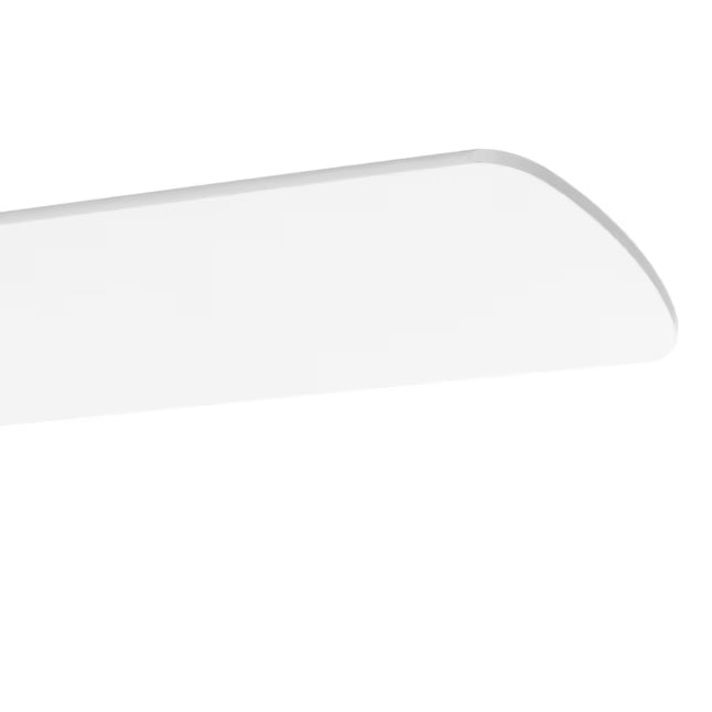 Progress Lighting P2501-30W | AirPro Builder 52-in Downrod or Flush Mount White with White Blades Ceiling Fan Light Kit Compatible ( 5 -Blade )