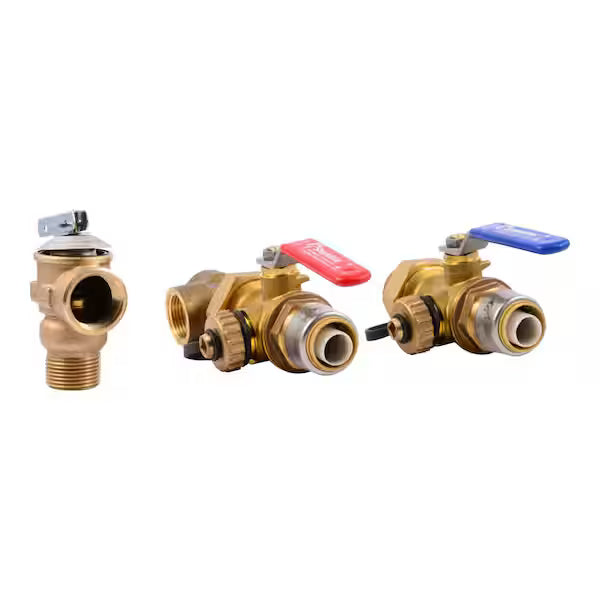 SharkBite 25374 | 3/4 in. Tankless Water Heater Valves Installation Kit