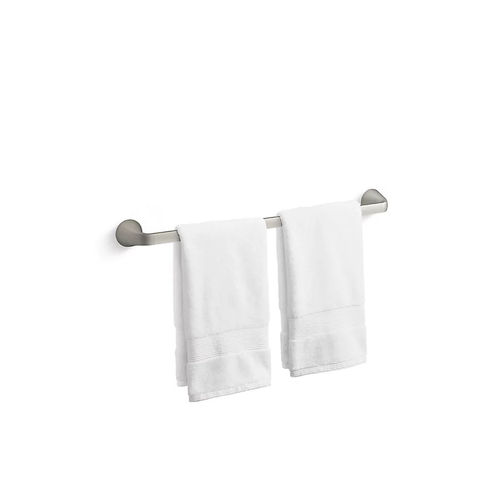 Kohler 1005-270-953 | Cursiva 24" Towel Bar Brushed Nickel, K-R26686-BN