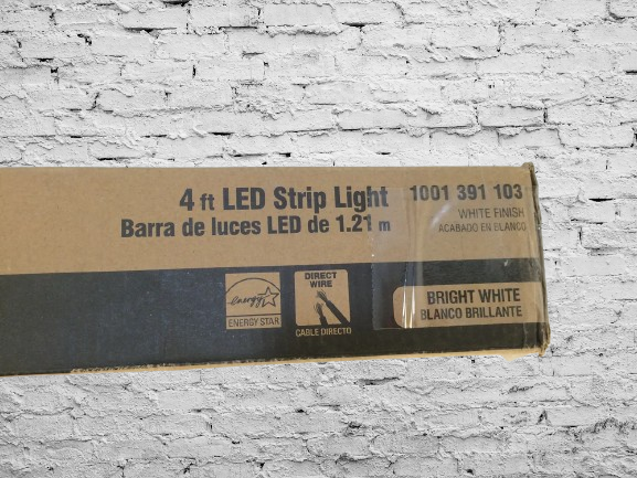 Commercial Electric 1001 391 103 | 4ft. White LED Strip Light