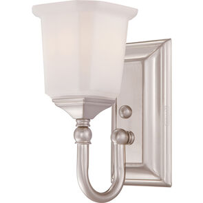 Quoizel NL8601BN | Nicholas 1 Light 7 inch Brushed Nickel Bath Light Wall Light