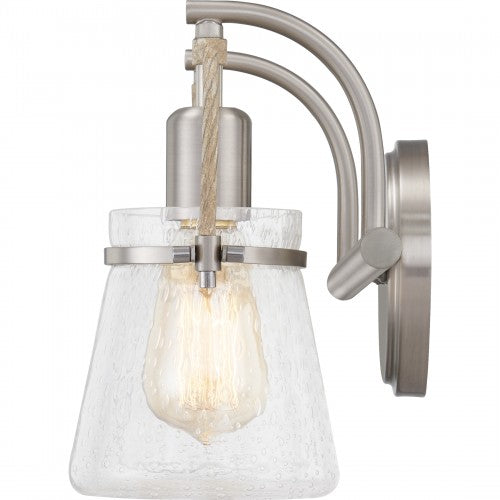 Quoizel STF8616BN | Stafford 2 Light 16 inch Brushed Nickel Bath Light Wall Light, Medium