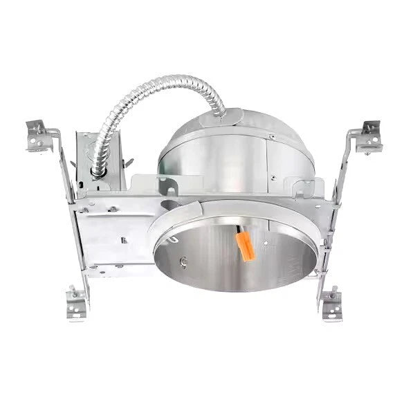 Commercial Electric 1002 748 445 | (4 Pack) 6 in. White Integrated LED Recessed Trim Kit