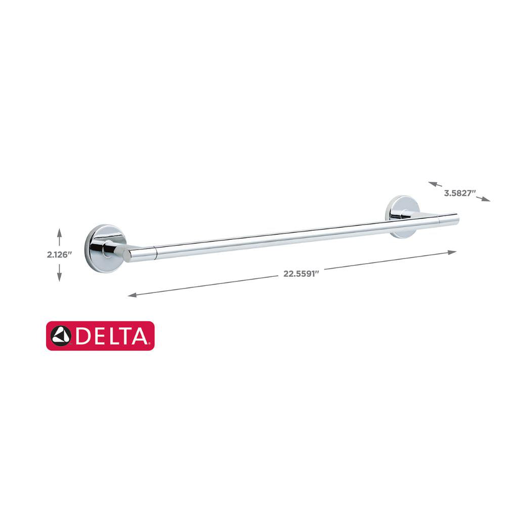 Delta LDL18-PC | Lyndall 18 in. Bath Towel Bar Chrome Finish