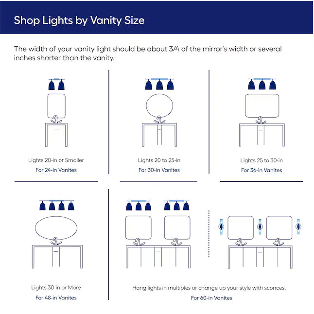 Quoizel KGF8604BN | Kingfield 4 Light 34-1/2" Wide Bathroom Vanity Light with Etched Glass Shades