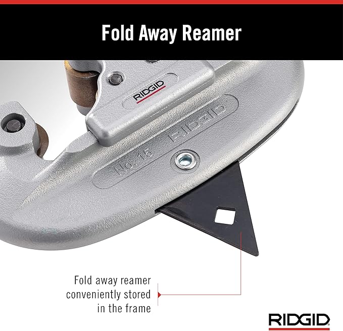 Ridgid 32920 | 15 Screw Feed Tubing Cutter, 3/16" To 1-1/8" Tube Cutter