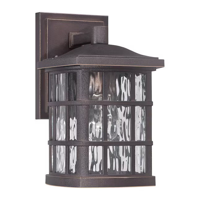 Quoizel SNN8406PN | Stonington 1 Light 11 inch Palladian Bronze Outdoor Wall Lantern, BackPlate: 4.5"W x 6.5"H