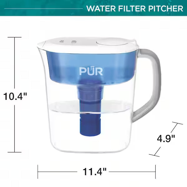 PUR PPT111W | Ultimate 11-Cup Water Filter Pitcher with LED and Lead Reduction
