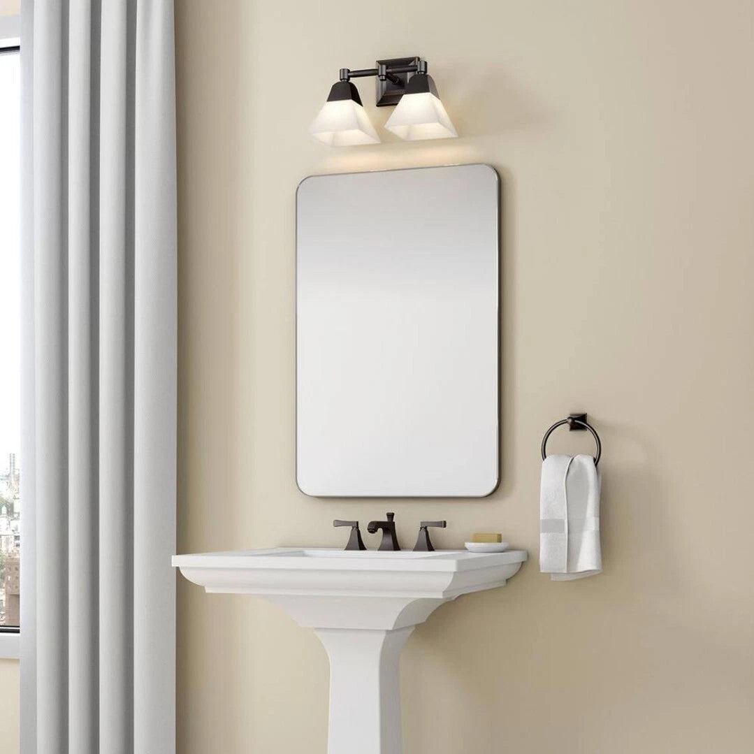 Kohler 23687-BA02-BZL | Memoirs 15" Wide 2 Light Vanity Light in Oil Rubbed Bronze