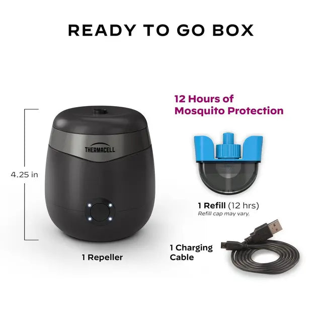 Thermacell Rechargeable E90 Mosquito Repeller with 40 Hours of Repellent