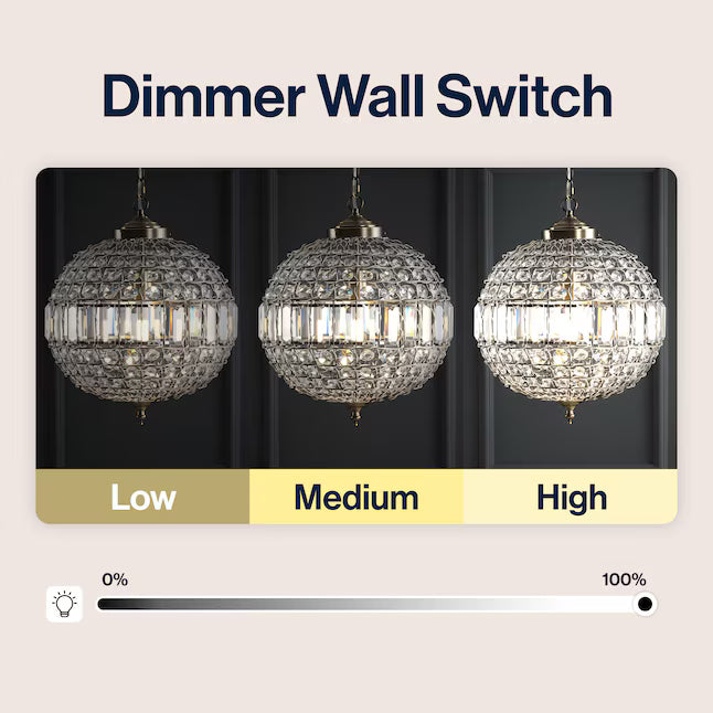 JONATHAN Y Lighting JYL6110B | Georgina Single Light 16" Wide LED Crystal Pendant