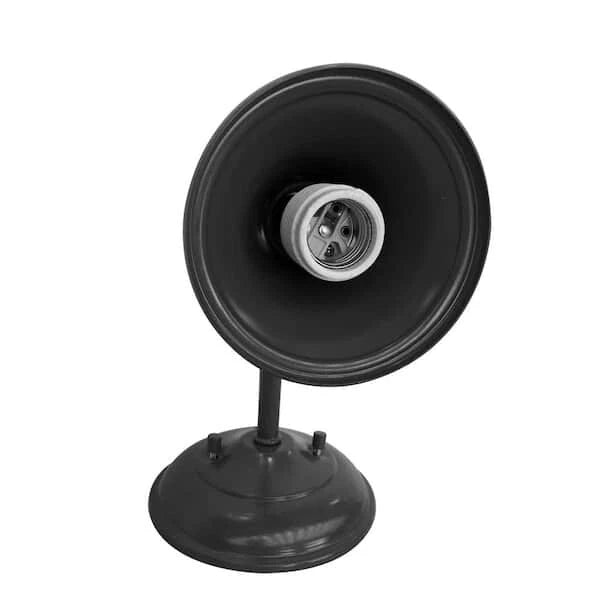 Hampton Bay 1005 027 913 | Wetherby 11 in. Black Barn Outdoor Wall Light Sconce