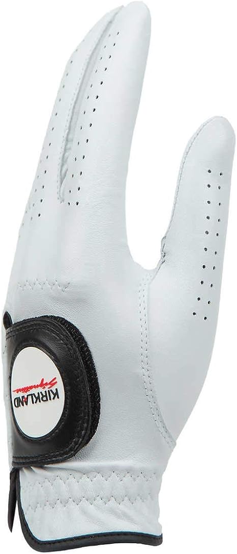 Kirkland 1412244 | (4 Pack) Leather Golf Glove, Right Handed