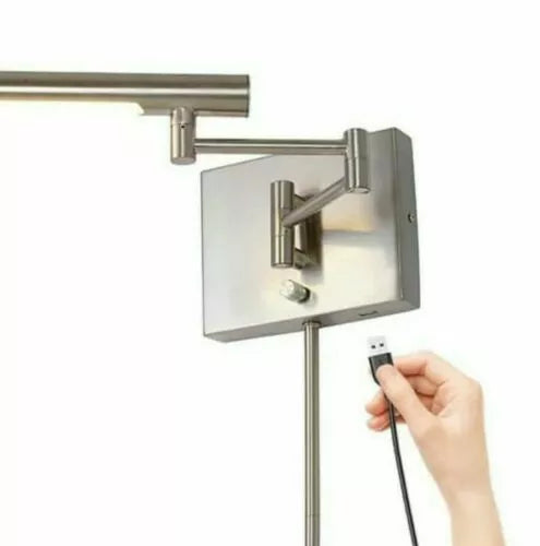 Home Decorators Collection 1002 433 015 | 11-Watt Brushed Nickel LED Dual Wall Mount Wall Sconce