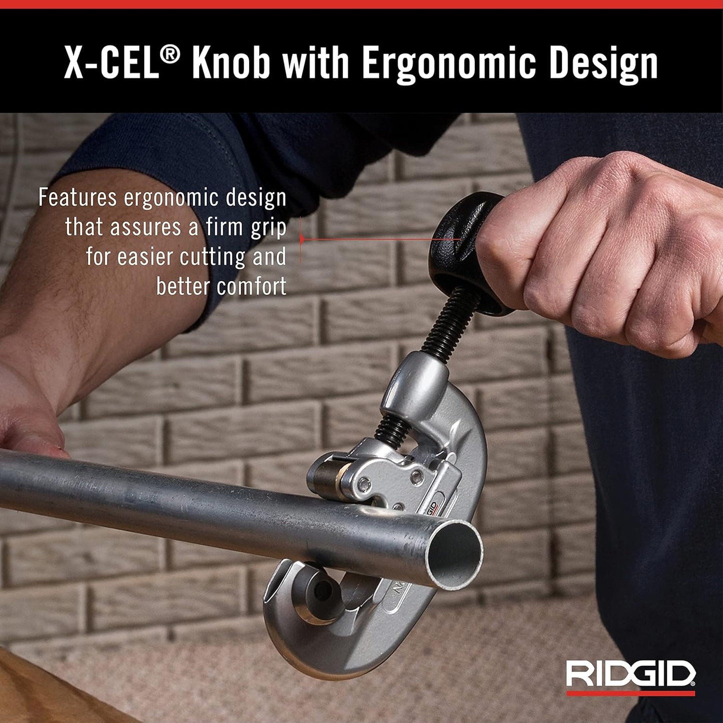 Ridgid 32920 | 15 Screw Feed Tubing Cutter, 3/16" To 1-1/8" Tube Cutter