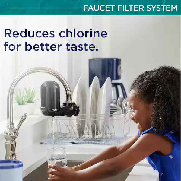 PUR FM2100B | PLUS Faucet Mount Filtration System Black