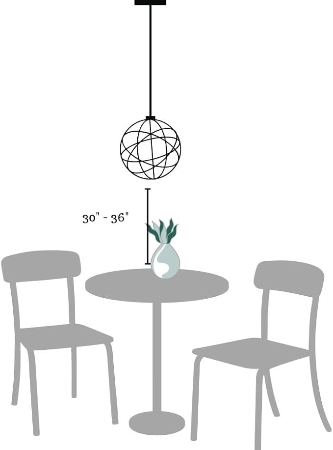 Quoizel PCWN2818EK | Waving Single Light 19" Wide LED Abstract Pendant